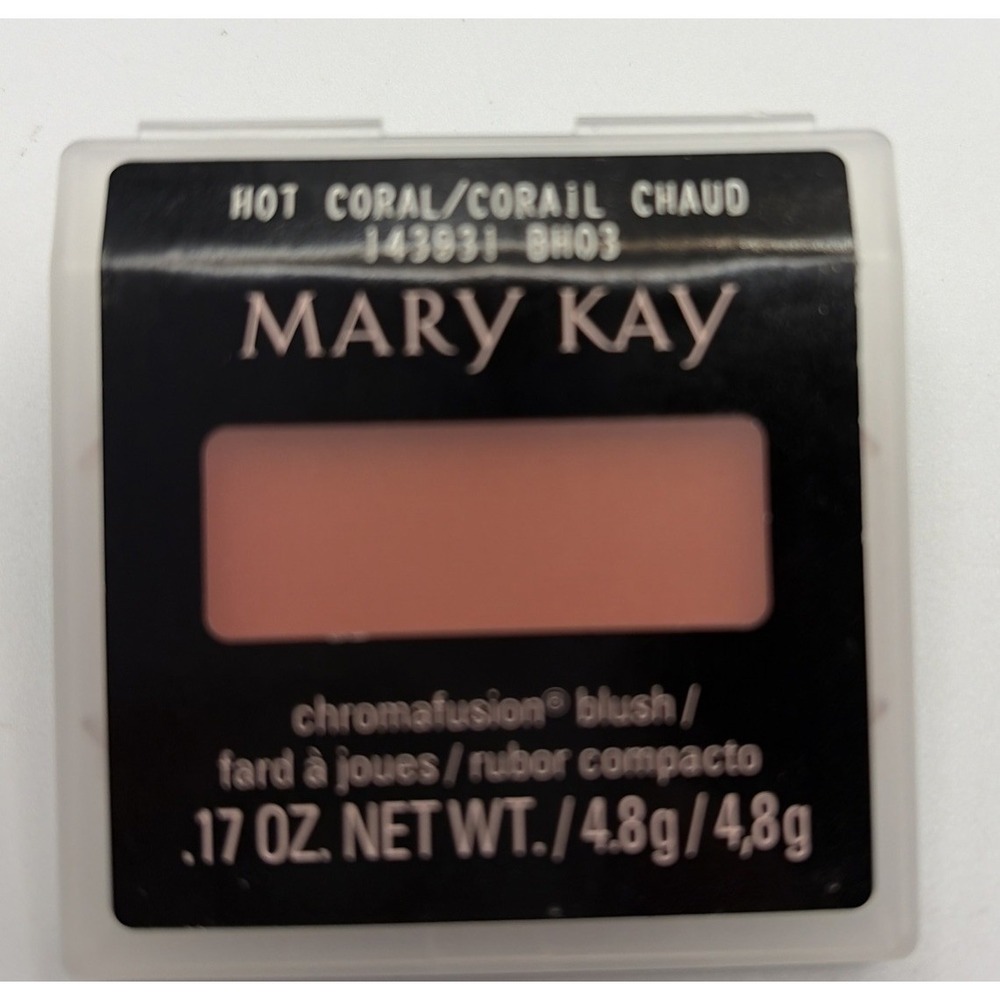 Mary Kay Chromafusion Blush Hot Coral‎ 143931 -NEW Full Size